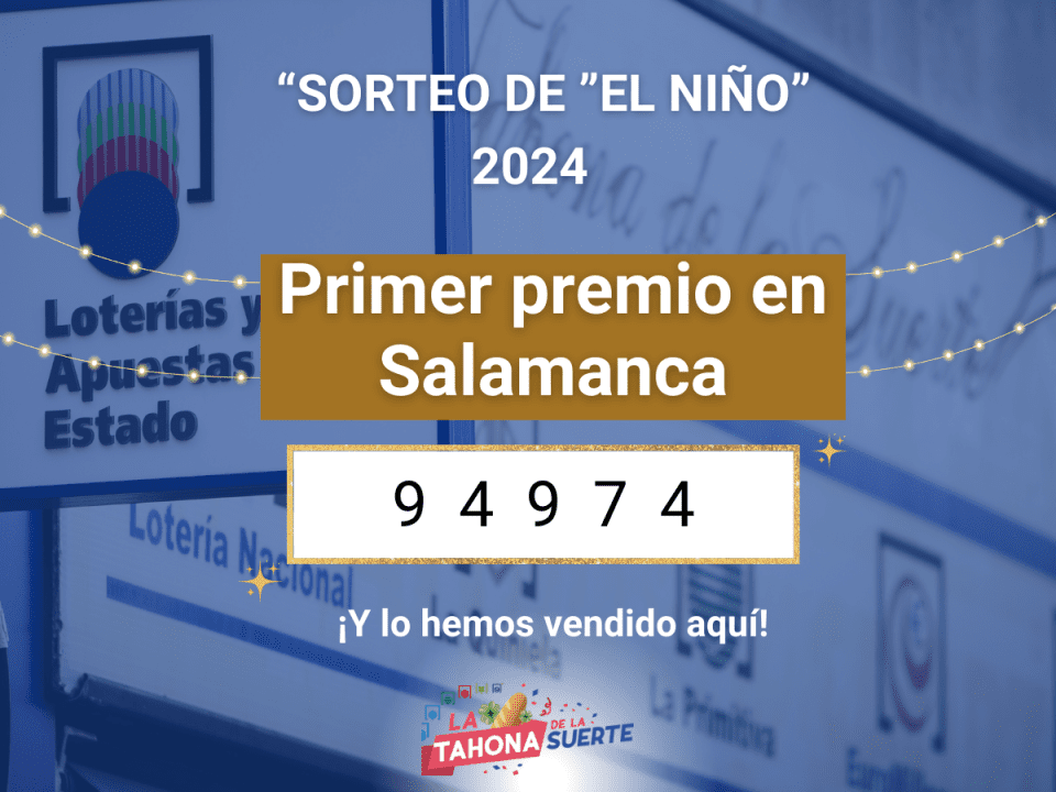Premio - Loteria El Niño